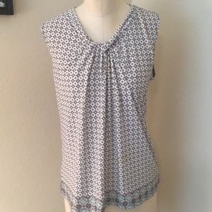 Talbots sleeveless top